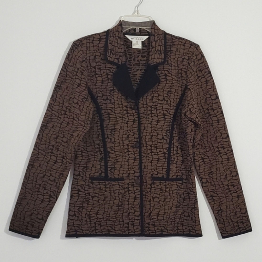 Misook Button Jacket - image 1